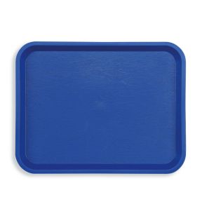 Dienblad polyester blauw x27 Fast Food Platex