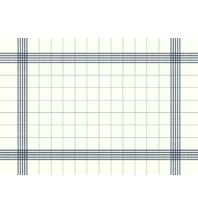 Doek rechthoekig grijs niet geweven x54 Torchon Carreau Duni (250 eenheden)
