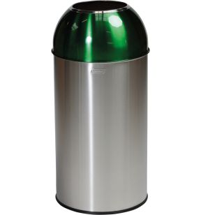Afvalbak inox 40 L groen Probbax