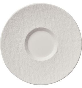 Sous tasse rond blanc en porcelaine Ø 17 cm 2 cm The Rock Villeroy & Boch