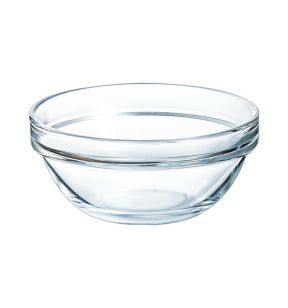 Coupelle rond transparent verre trempé Ø 8,8 cm Empilable Arcoroc