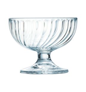 Coupe à glace rond transparent verre Ø 11,7 cm Sorbet Arcoroc