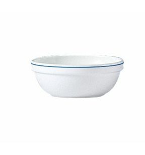 Saladier rond blanc verre opal Ø 12,1 cm Restaurant Filet Bleu Arcoroc