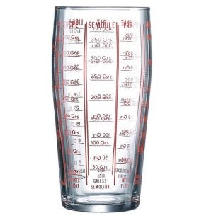 Verre mesureur rond transparent verre trempé Ø 8,1 cm Luminarc