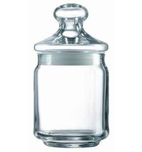 Pot rond transparent verre Ø 7,3 cm Pot Club Luminarc