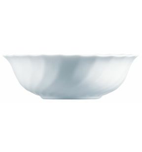 Coupelle rond blanc verre opal Ø 16 cm Trianon Arcoroc