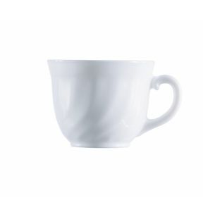 Tasse à déjeuner rond blanc verre opal 28 cl Ø 9,35 cm Trianon Arcoroc