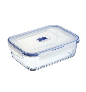 Boîte avec couvercle rectangulaire transparent verre trempé 24,1 cm Pure Box Active Luminarc