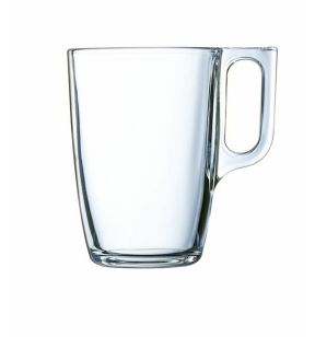 Mok rond doorzichtig glass gehard 32 cl Ø 10.66 Voluto Arcoroc