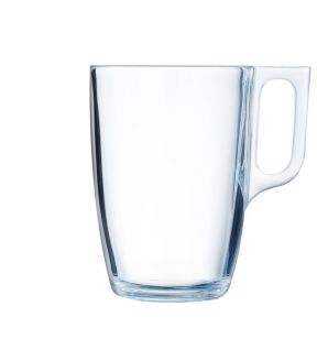 Mok rond doorzichtig glass gehard 40 cl Ø 11.1 Voluto Arcoroc