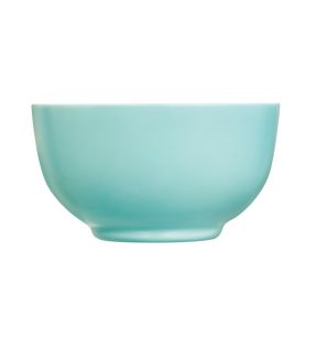Bol rond turquoise verre opal Ø 14,5 cm Diwali Luminarc