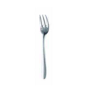 Fourchette à gâteaux argent inox 18/10 15,3x2,1x2 cm Lazzo Chef & Sommelier