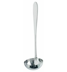 Louche argent inox inox 18/10 27,8x8,8x8,5 cm Lazzo Chef & Sommelier