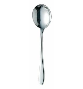 Cuillère à soupe argent inox 18/10 21x4,2x2,3 cm Lazzo Chef & Sommelier