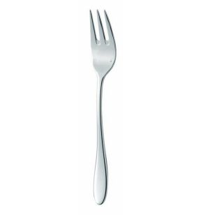 Fourchette à poisson argent inox 18/10 18,5x2,35x2,5 cm Lazzo Chef & Sommelier