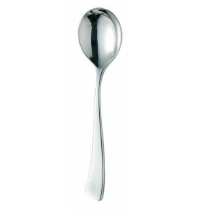 Cuillère à soupe argent inox 18/10 18x4,4x1,6 cm Ezzo Chef & Sommelier