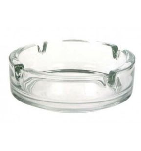 Cendrier rond transparent verre Ø 8,5 cm 3,6 cm Arcoroc