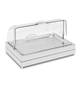 Set réfrigéré avec cloche inox 58x37x35 cm Fantasy Zepe
