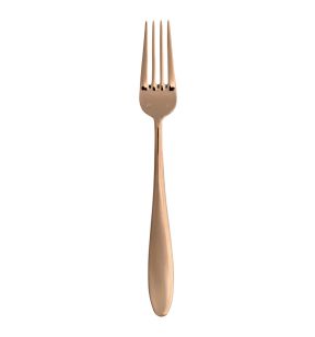 Fourchette de table cuivre inox 18/10 21,2 cm Anzo Pvd Cuivre Eternum