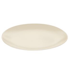 Plat bord met rand rond kaolien geglazuurd aardewerk Ø 21 Modulo Nature Degrenne