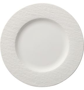 Assiette plate rond blanc porcelaine Ø 27 cm The Rock Villeroy & Boch