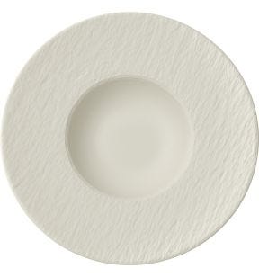 Assiette creuse rond blanc porcelaine Ø 29 cm The Rock Villeroy & Boch