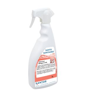 Détergent détartrant sanitaire 1 L Santo Sanitaire Santor