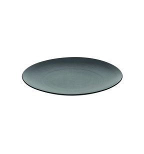 Assiette coupe plate rond pierre de lave grès émaillé Ø 28 cm Modulo Nature Degrenne