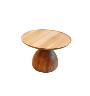 Présentoir à pâtisserie chêne Ø 32 cm 21 cm Risers Craster