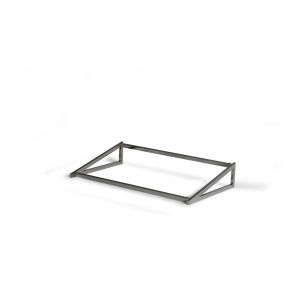 Cadre réhausseur pour plateau de présentation inox 53x31,5x9,7 cm Flow Craster
