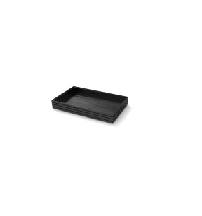 Caisse bois noir 53x32,5x7,5 cm Flow Craster