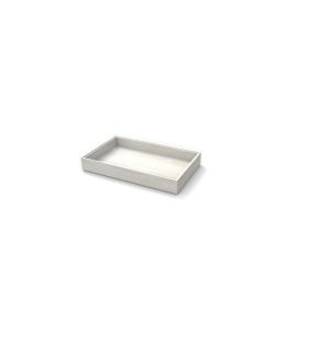 Caisse bois blanc 53x32,5x7,5 cm Flow Craster