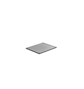 Plateau de présentation verre noir 32,5x26,5 cm Flow Craster