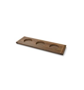 Socle pour carafe noyer 53x16,3 cm Flow Craster