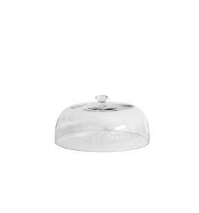 Cloche verre Ø 29,6 cm 14,5 cm Risers Craster