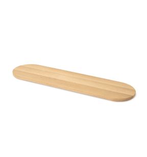 Plateau de présentation chêne Ø 21,8 cm 2,5 cm Tilt Craster