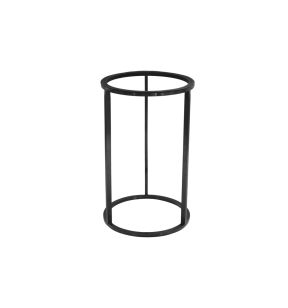 Rehausseur acier noir Ø 21,8 cm 35 cm Tilt Craster