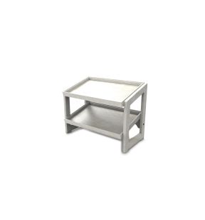 étagère bois blanc 57,4x32,3x44,1 cm Flow Craster
