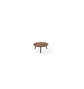 Plateau avec pied noyer Ø 32,5 cm 14 cm Alto Craster