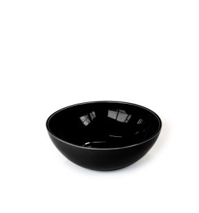 Bol verre noir Ø 25 cm 8,5 cm Tilt Craster