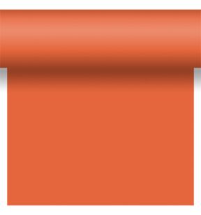 Place mat oranje niet geweven 0.4x24 m Dunicel Duni