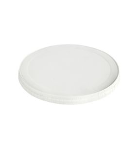 Couvercle blanc Ø 13,9 cm Coppa Duni (50 pièces)