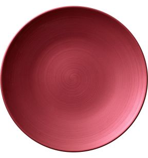 Assiette coupe plate rond cuivre porcelaine Ø 25 cm Copper Glow Villeroy & Boch