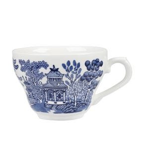 Tasse avec anses rond Georgian Willow Blue porcelaine 19,8 cl Ø 9 cm Vintage Prints Churchill