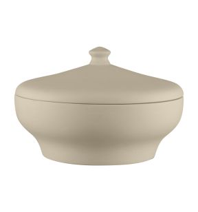 Soupière avec couvercle rond baantna argila Décor Rangeen porcelaine Ø 23,7 cm Earth Rak