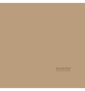 Serviette marron non tissé 40x40 cm Bio Dunisoft Duni (60 pièces)