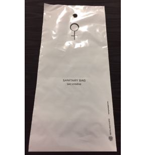 Sac hygiène plastique (1000 pièces)