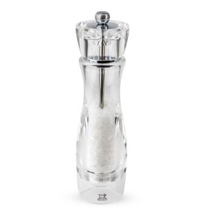 Moulin à sel transparent Ø 5,9 cm 23 cm Vittel Peugeot Saveurs