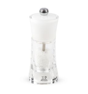 Moulin à sel blanc Ø 7 cm 14 cm Molene Peugeot Saveurs