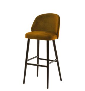 Tabouret de bar d'intérieur Gold 105x52x57 cm Oscar Flexmob